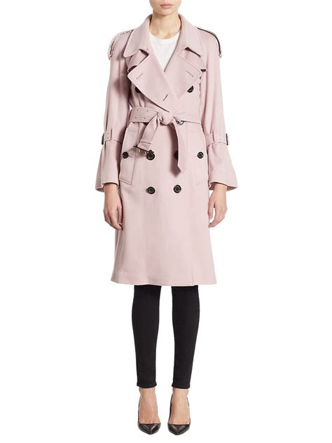 burberry lakestone cashmere trench coat|Burberry wool cashmere coat women's.